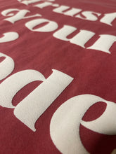 Load image into Gallery viewer, BET ON YOU. VINTAGE TEE (OVERSIZED) - WASHED BRICK + CREAM