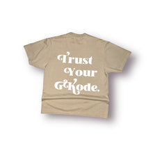 Load image into Gallery viewer, BET ON YOU. VINTAGE TEE (OVERSIZED) - WASHED CLAY + CREAM