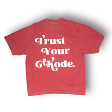 Load image into Gallery viewer, BET ON YOU. VINTAGE TEE (OVERSIZED) - WASHED BRICK + CREAM