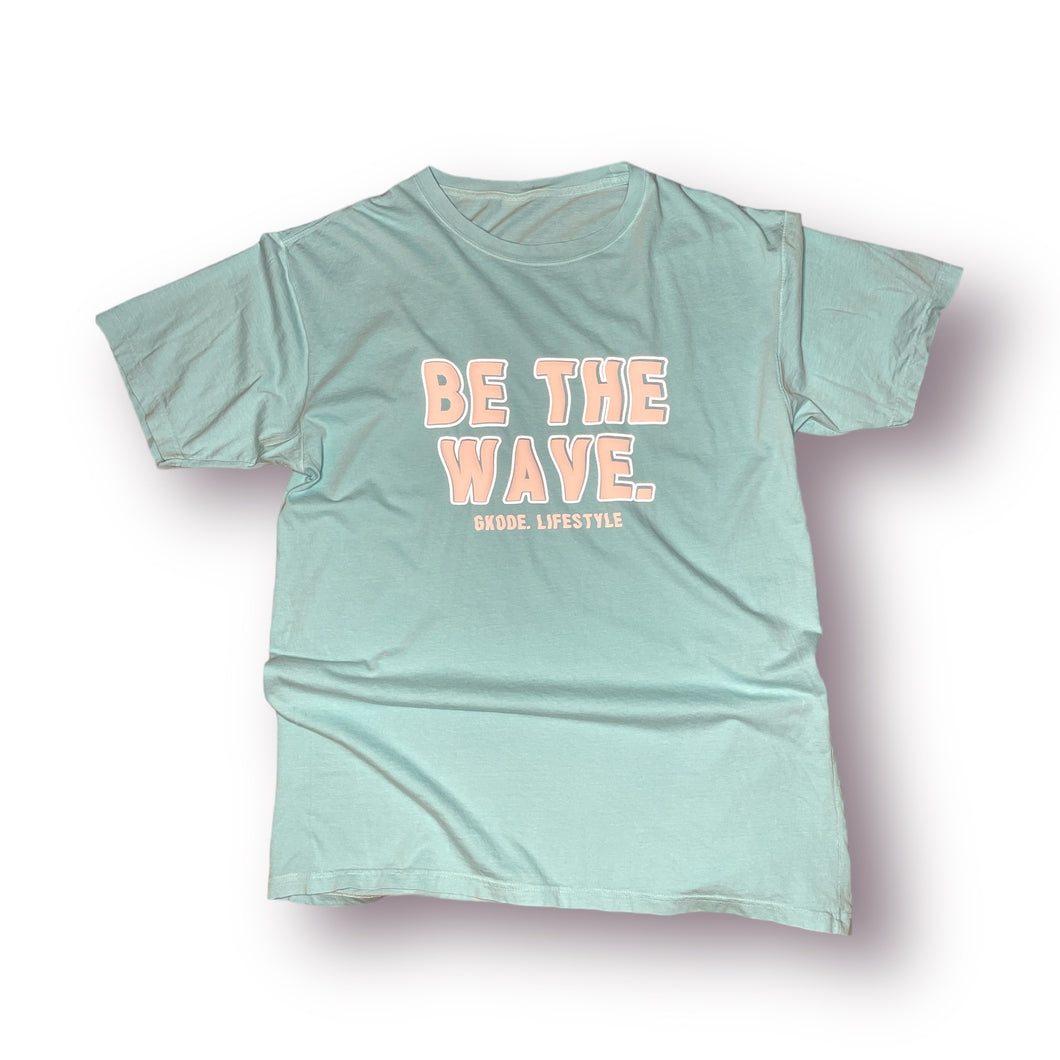 BE THE WAVE - AQUA (3M REFLECTIVE TEE)